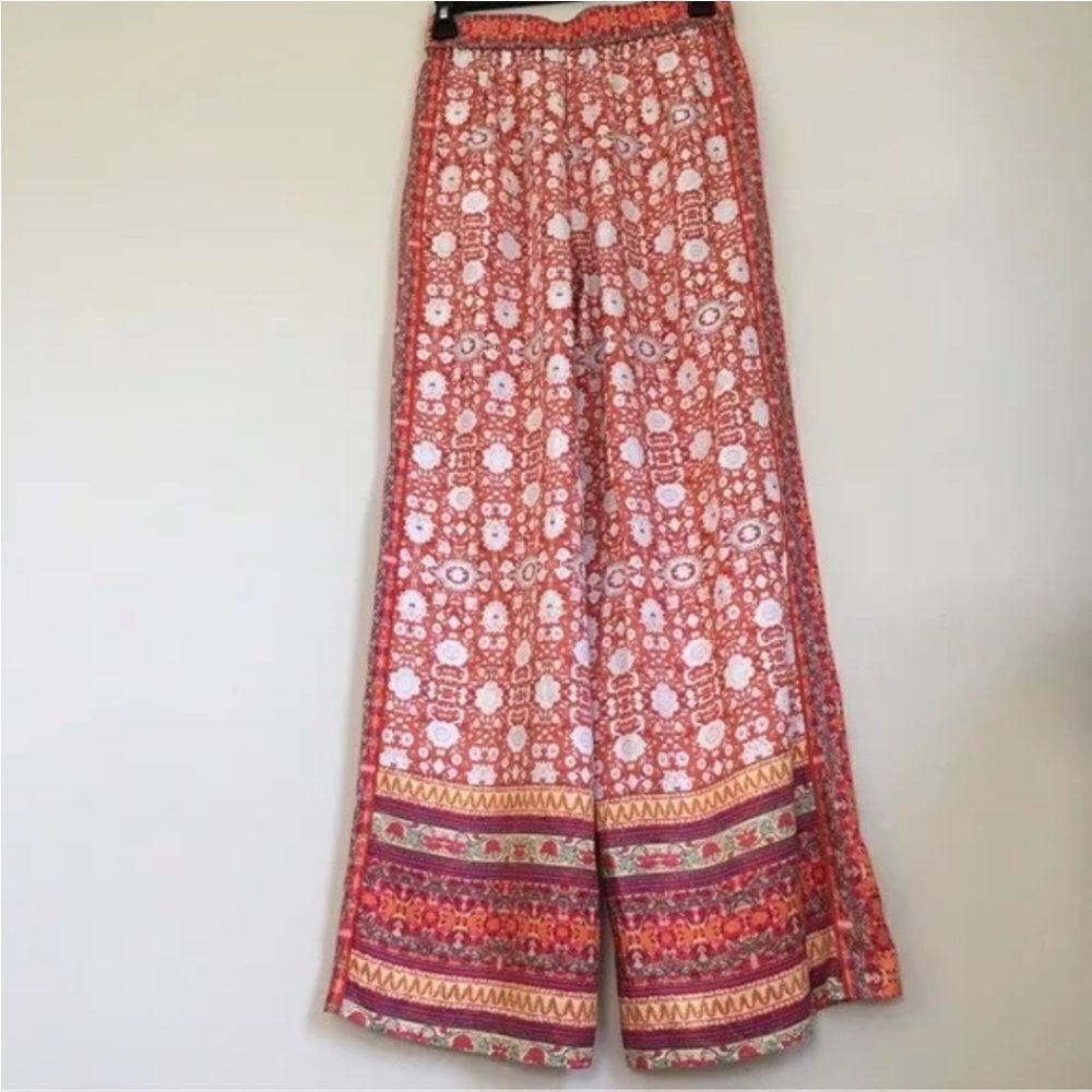 Anthropologie Vale Wide Leg Pants Womens Size S